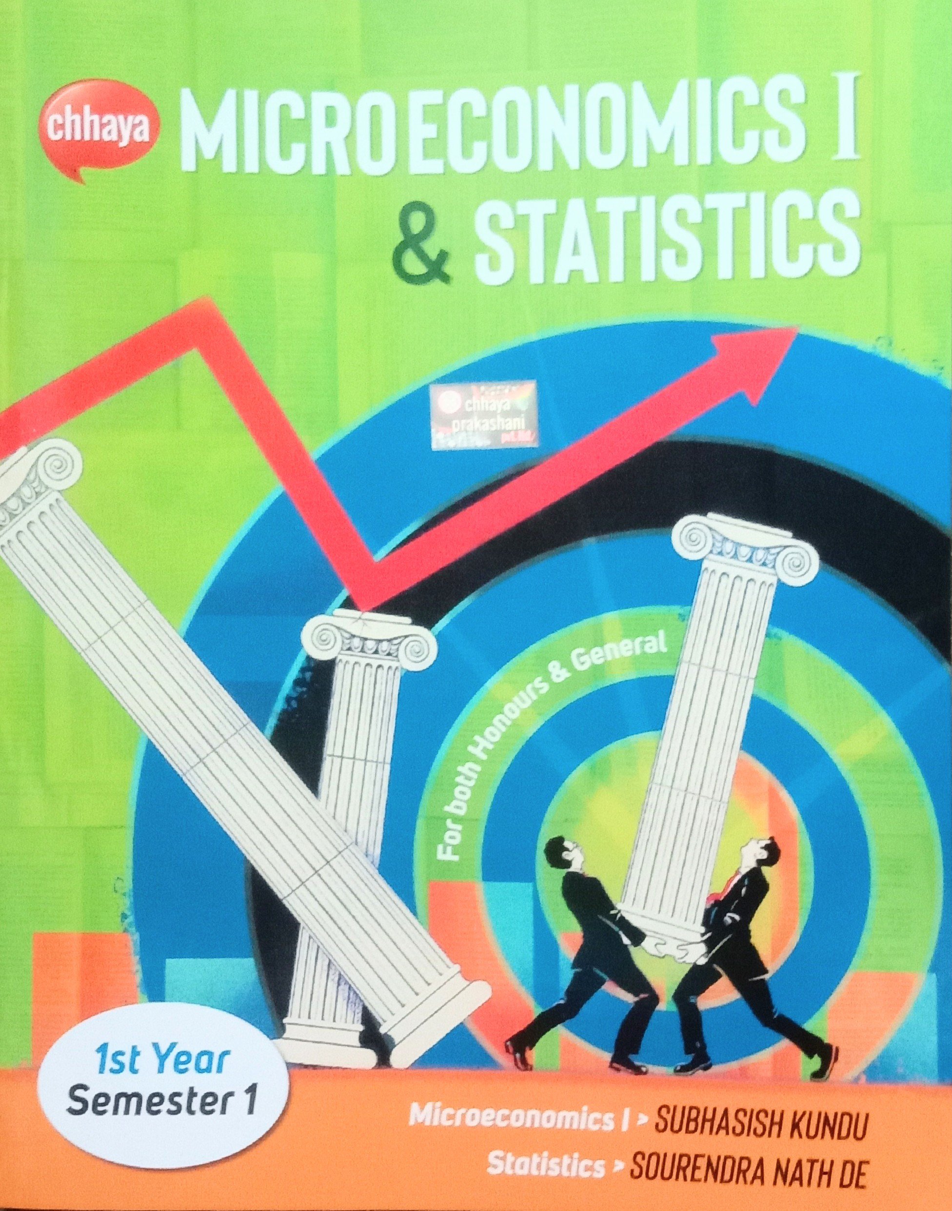 Chhaya B COM MICRO ECONOMICS I and STATISTICS 1st Year Semester 1